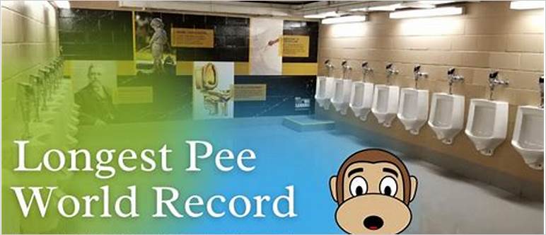 Longest time peeing